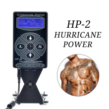 Máquina de tatuaje profesional Hurricane HP-2 Fuente de alimentación Tatuaje rotatorio LCD digital inteligente dual